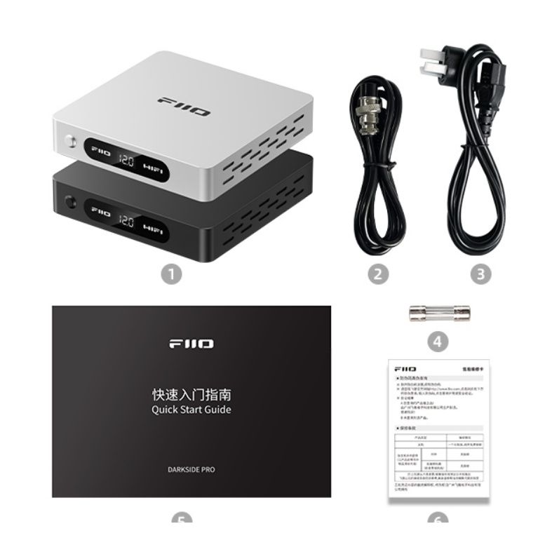 FiiO Darkside Pro accessories
