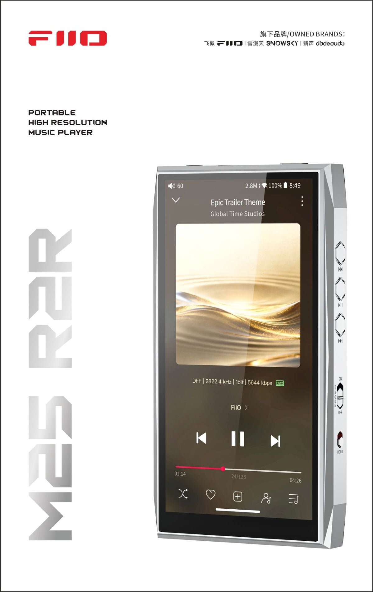 FiiO M25 R2R Pro packaging