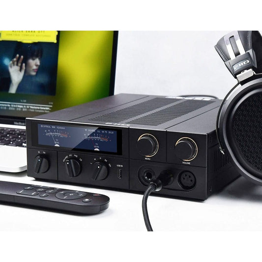 FiiO Dac FiiO K17 with vu meters