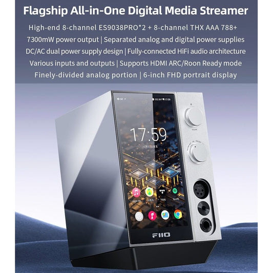 FiiO Dac FiiO R9 DAC, Music Streamer, THX Amp