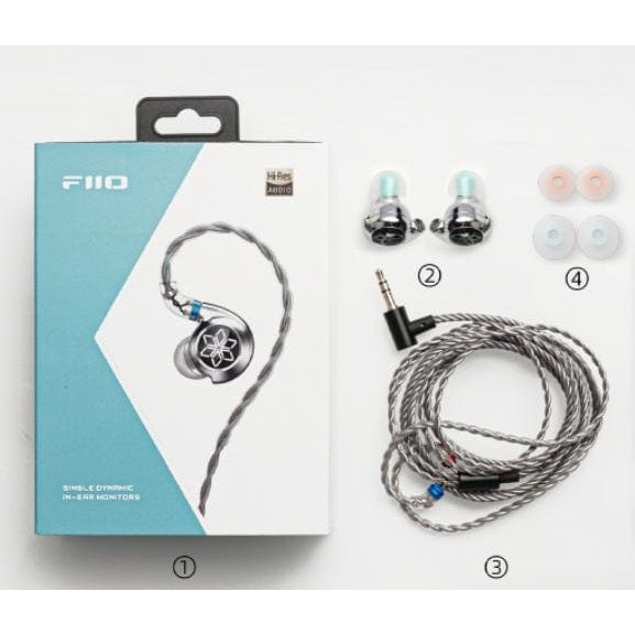 FiiO Earphones FiiO FD11 IEM accessories