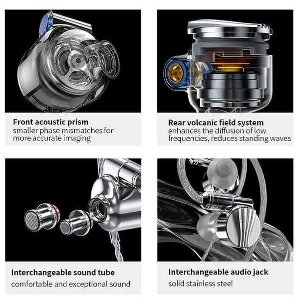 FiiO Earphones FiiO FD5 Dynamic Driver IEM