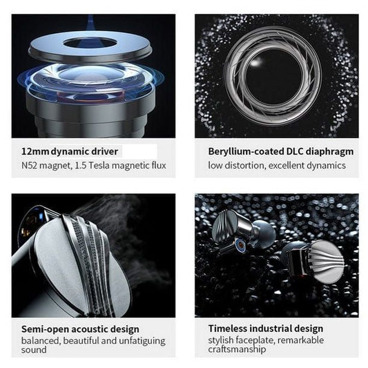 FiiO Earphones FiiO FD5 Dynamic Driver IEM