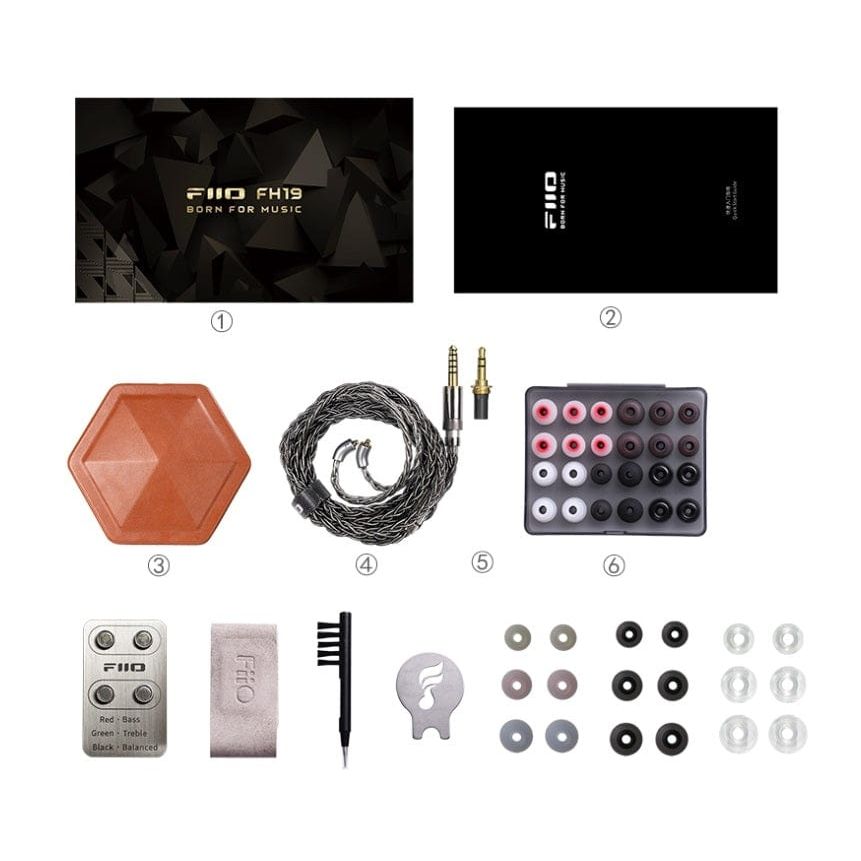 FiiO Earphones FiiO FH19 IEM