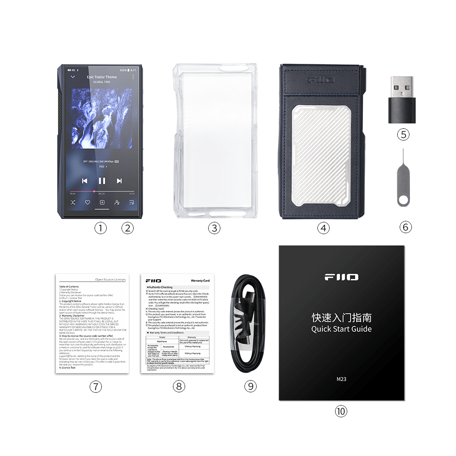 FiiO Portable Music Player FiiO M23