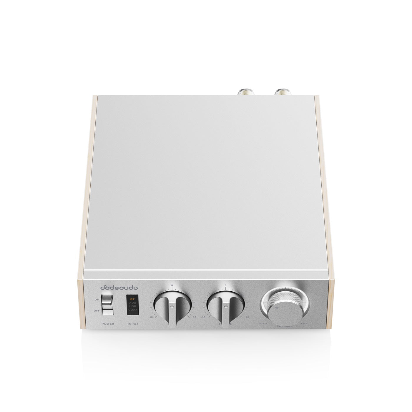 FIiO Jade Audio Level 1 speaker amp top silver
