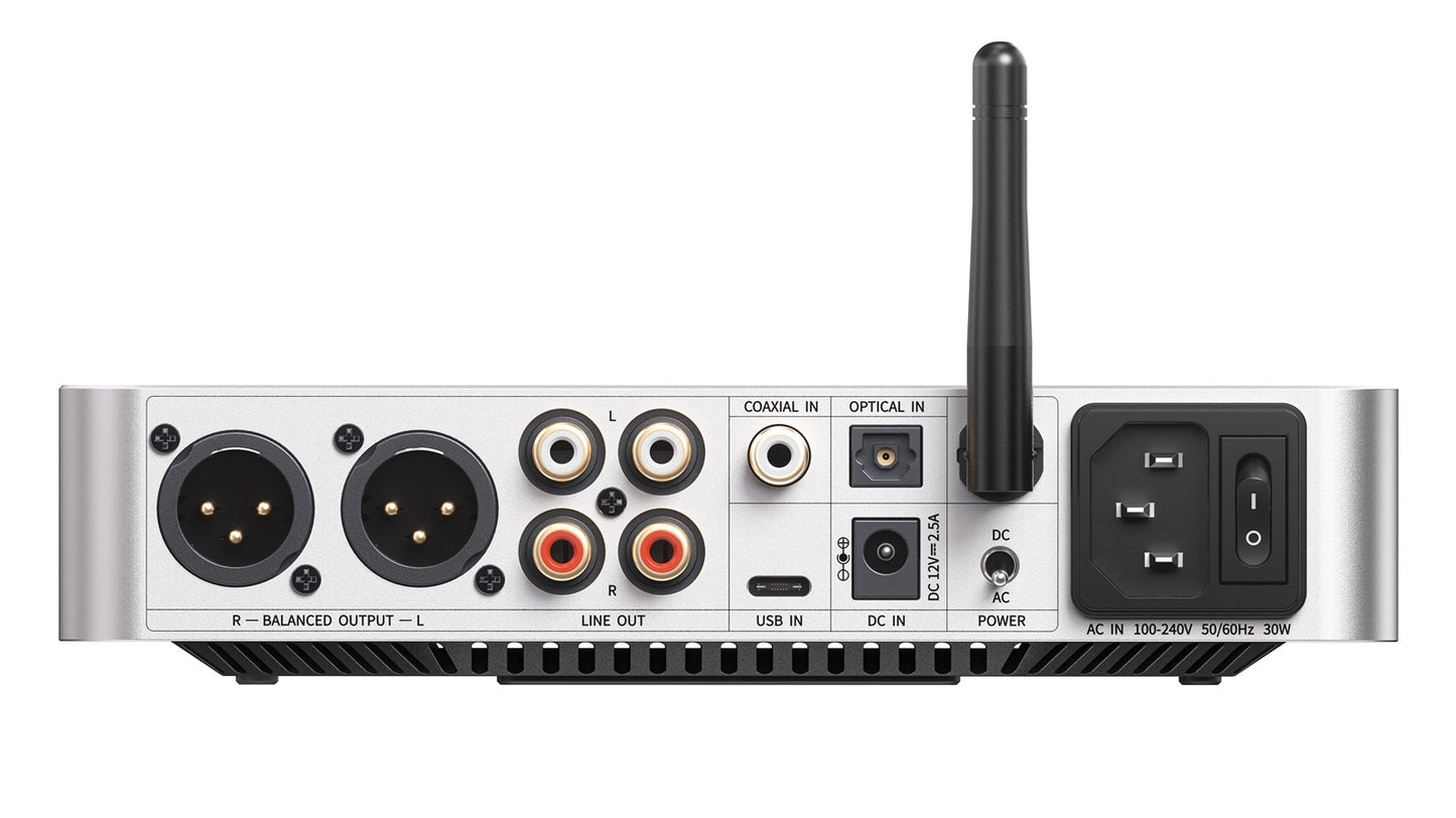 FiiO K13 rear connection panel