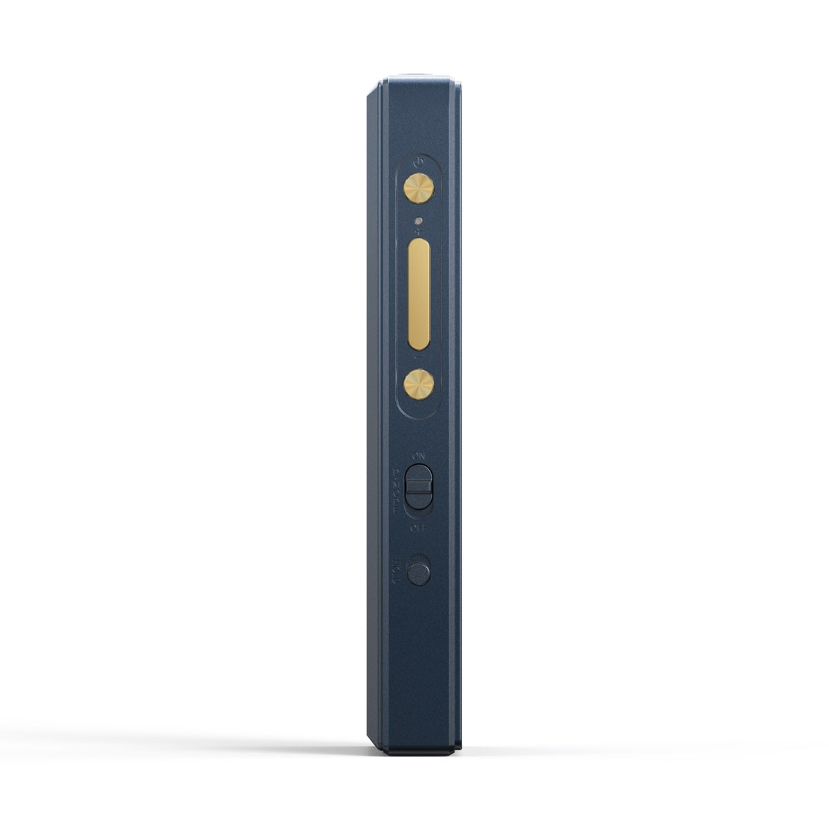 Fiio M21 side controls blue