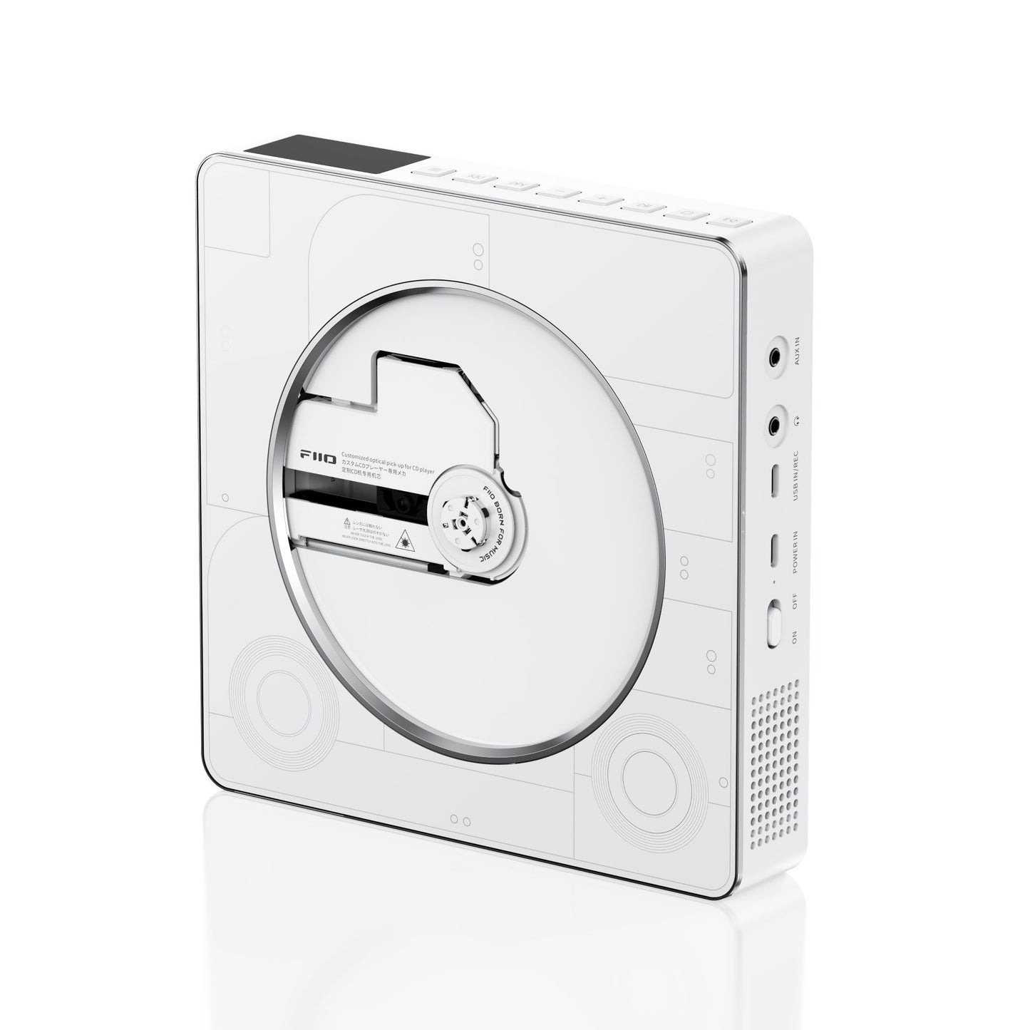 FiiO Beatbox cd speaker white