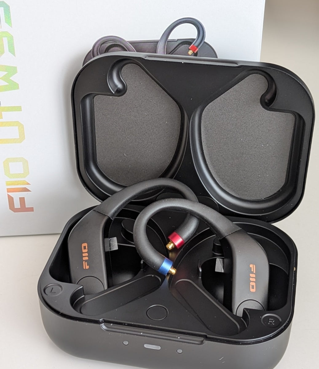 Fiio UTWS5 2025 adaptors and case, here i our local Canada office