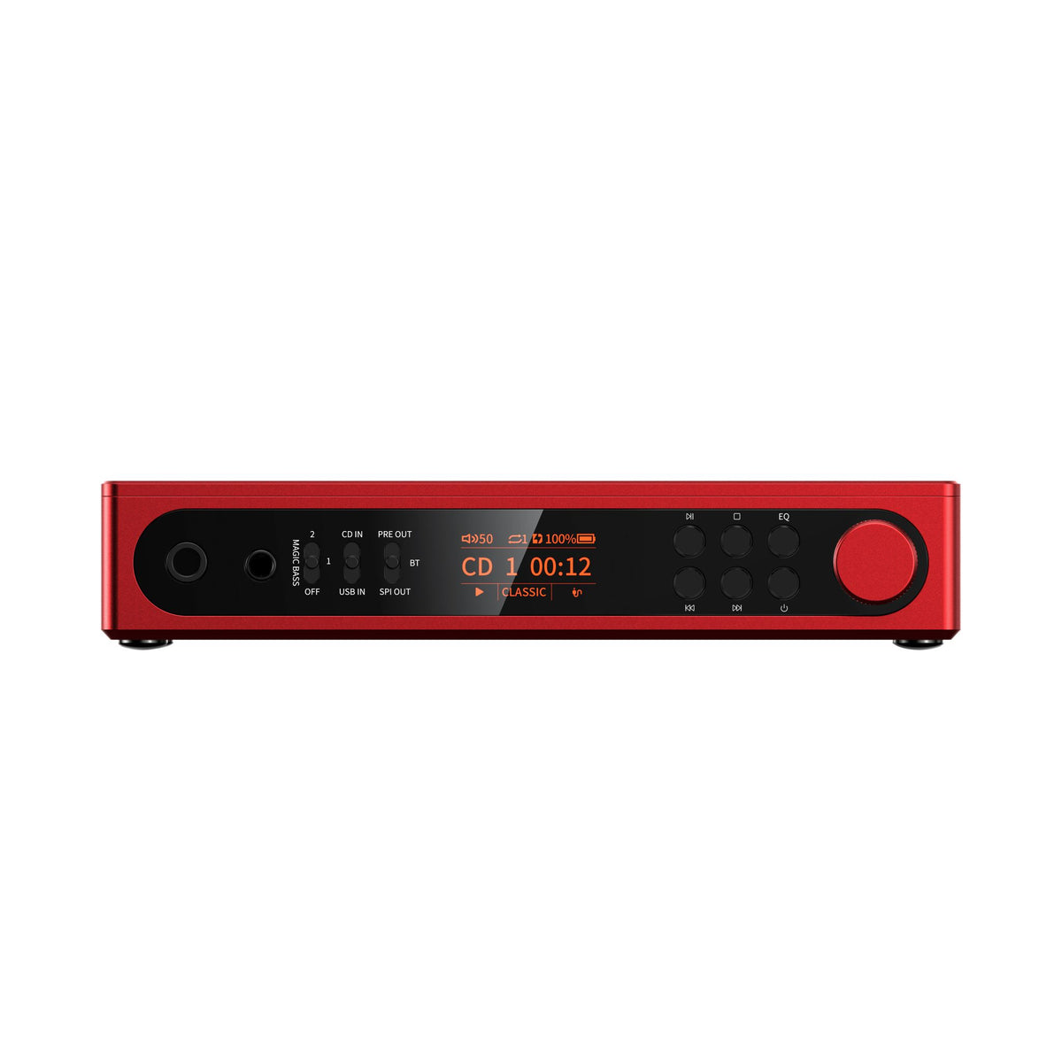 FiiO DM15 akm red cd player front