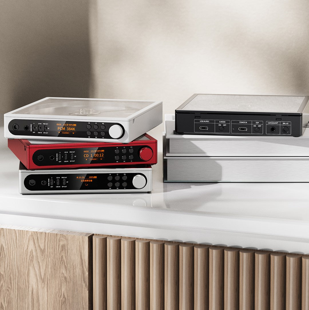 FiiO DM15 akm in 4 finishes