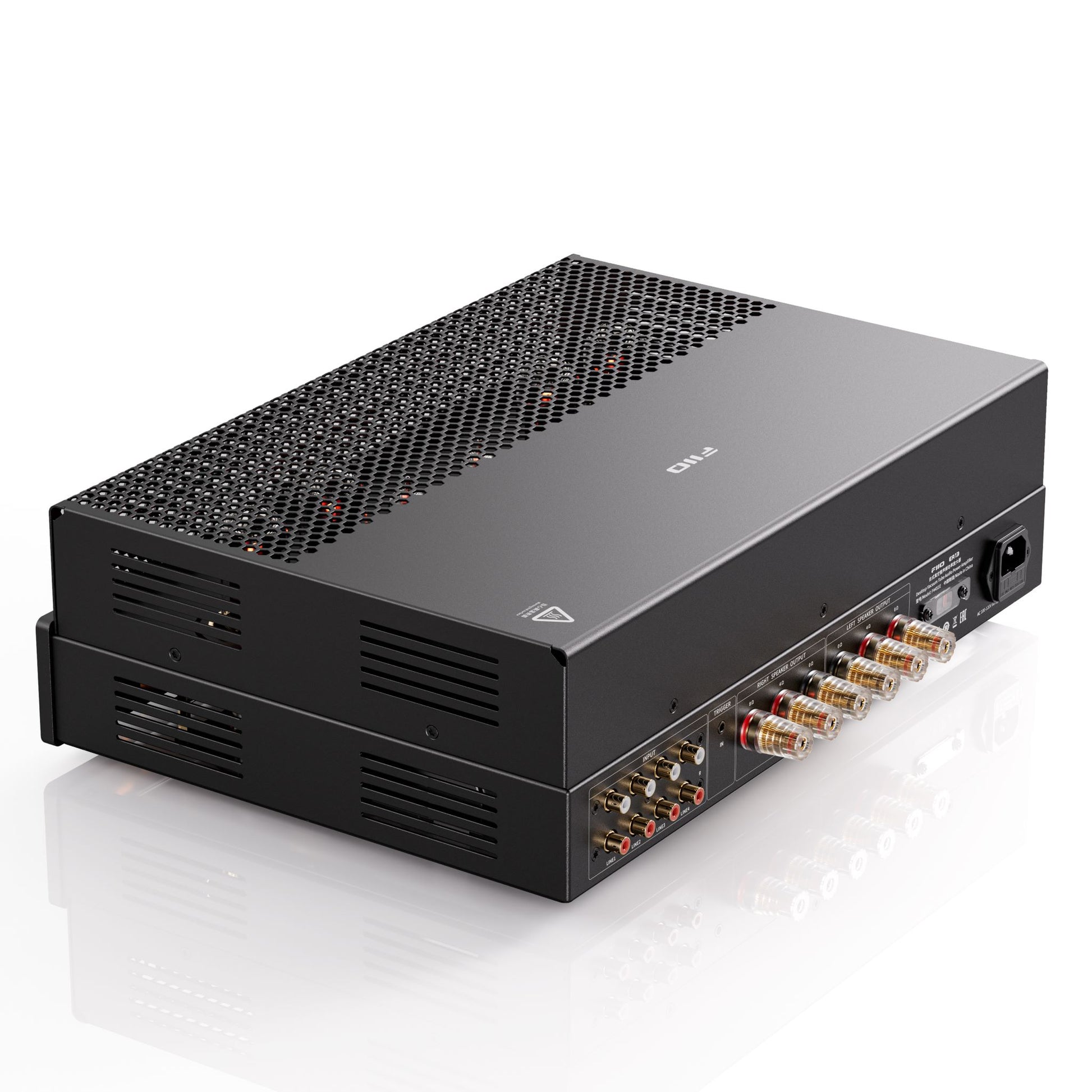 FiiO EA13 tube speaker amplifier, rear side black