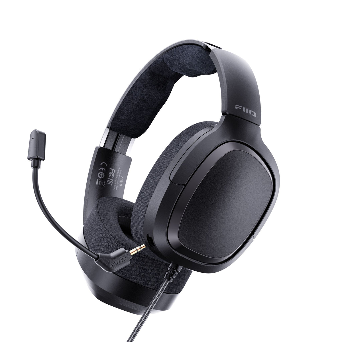 FiiO FG3 gaming headphone wiith  detachable boom mic