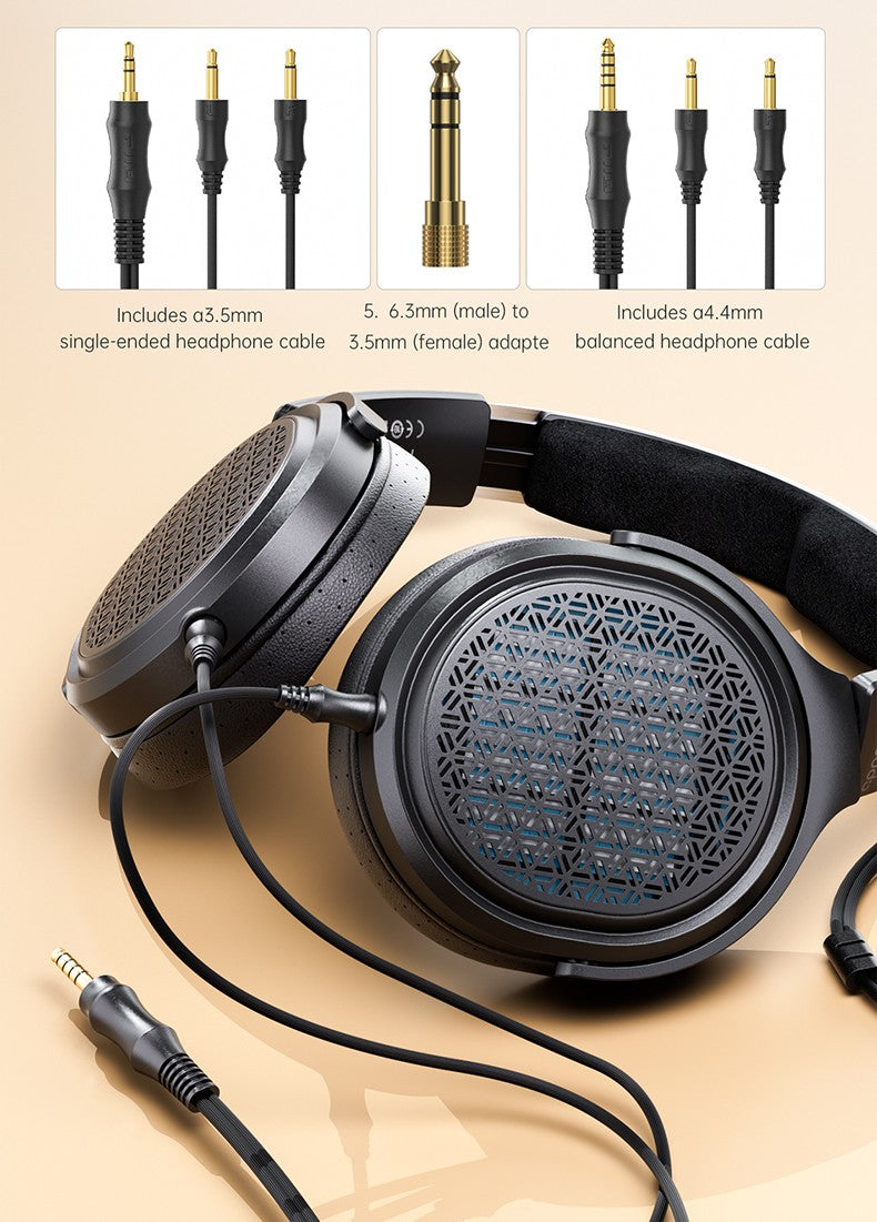 FiiO Jade Audio JT9 Planar Magnetic Over Ear Headphone
