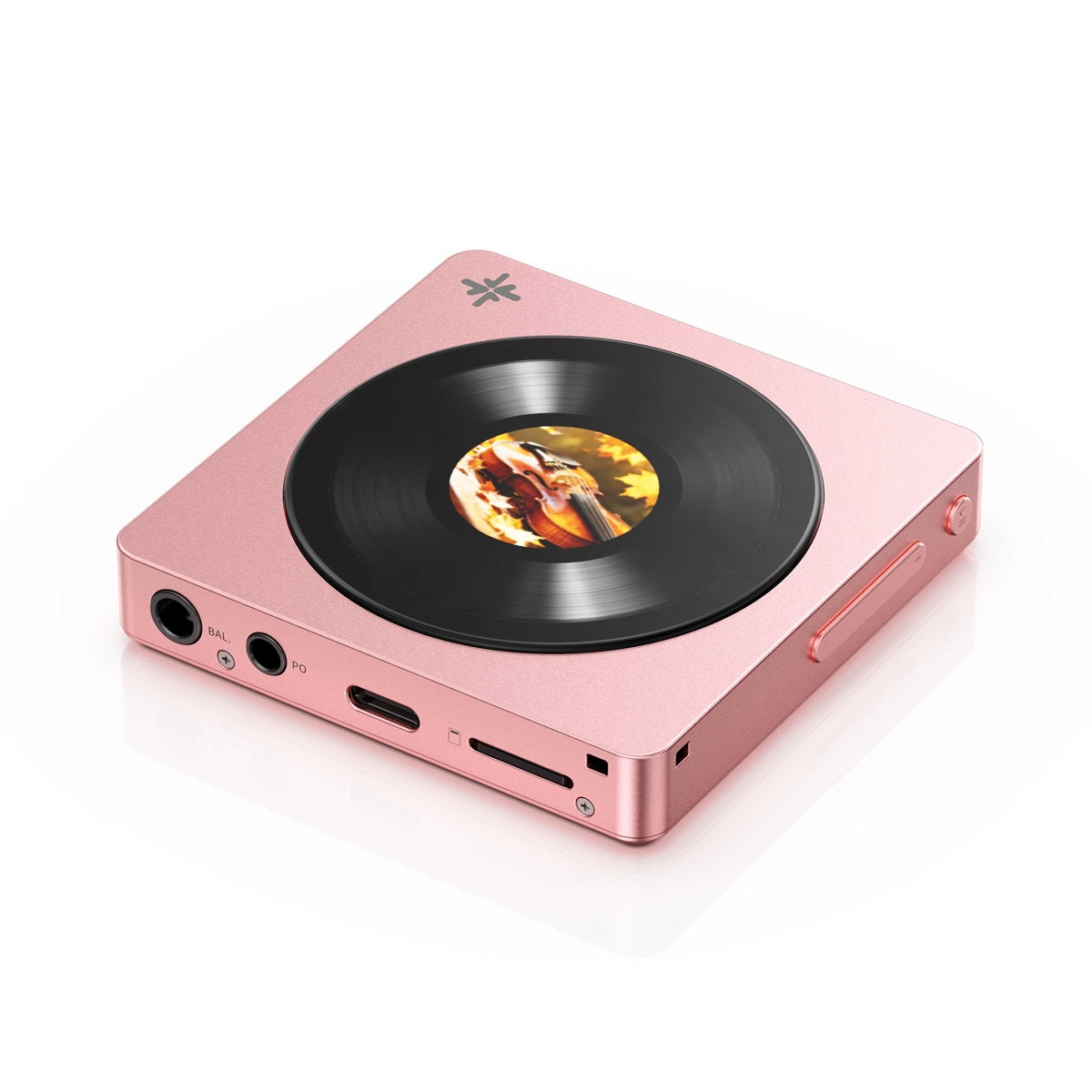 Pink FiiO DISC portable music player