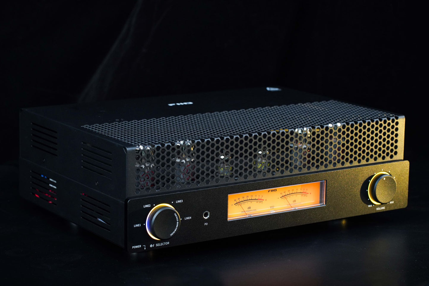FiiO EA13 tube speaker amplifier EL34 tubes, headphone output