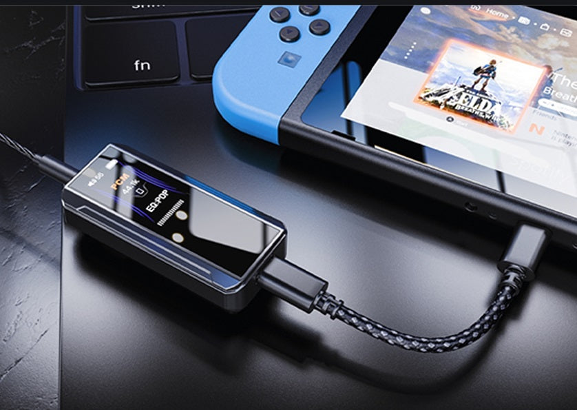 FIio btr13 shown with switch