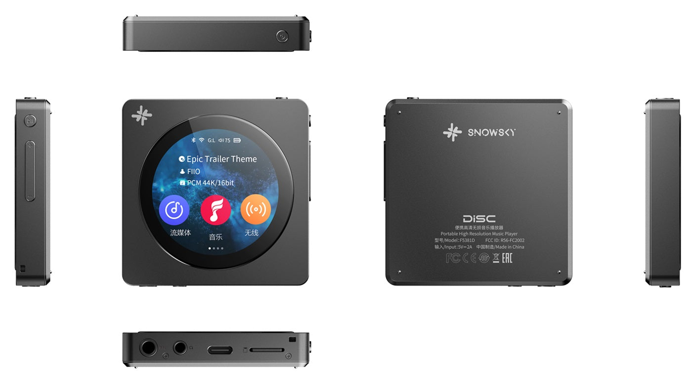 Fiio Snowsky Disc New 2026 Portable Music Player | FiiO Canada