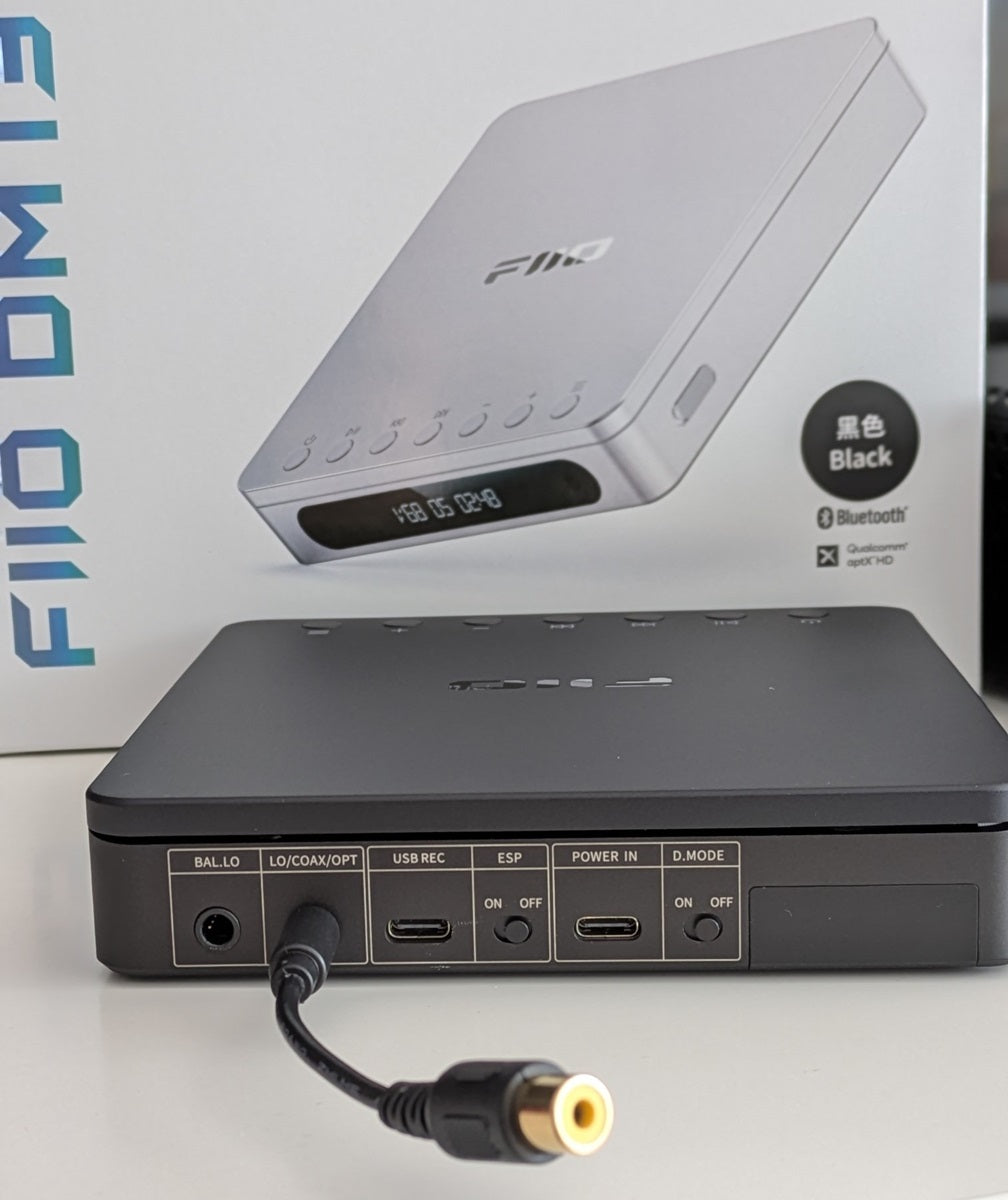 Fiio DM13 coax output, hands on at our Markham office