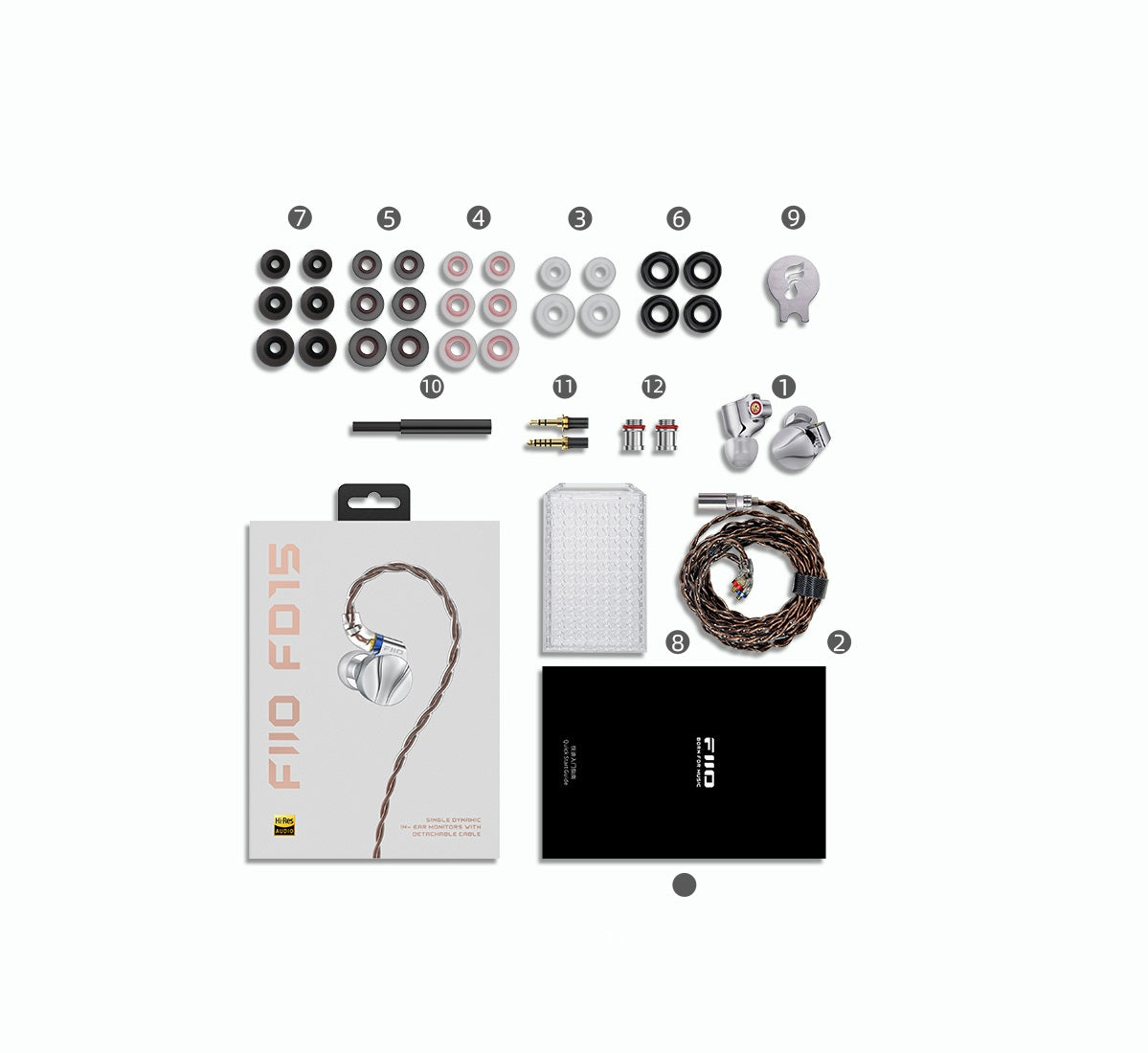 Fiio D15 accessories