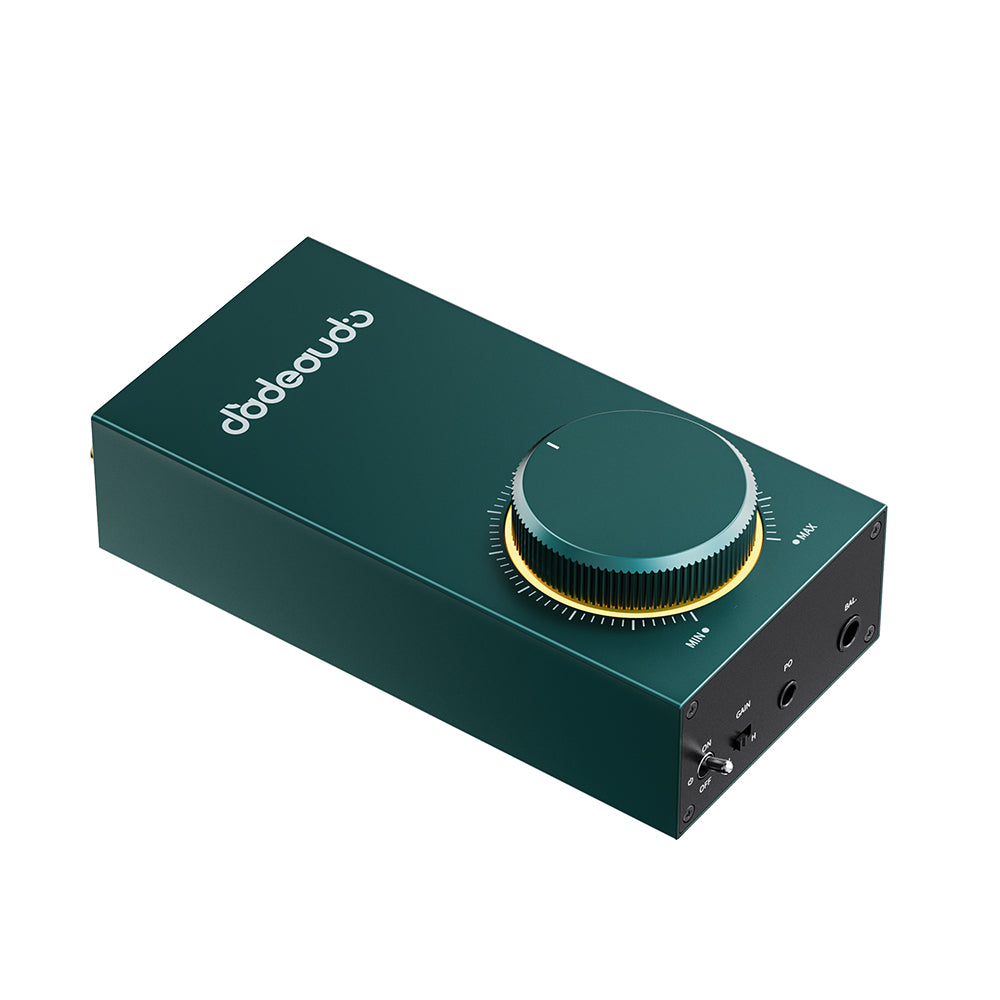 FiiO Gigas 1 green balanced 4.4mm headphone amp