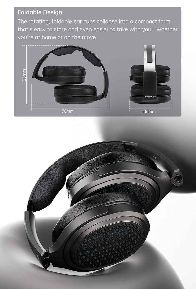 FiiO Jade Audio JT9 Planar Magnetic Over Ear Headphone