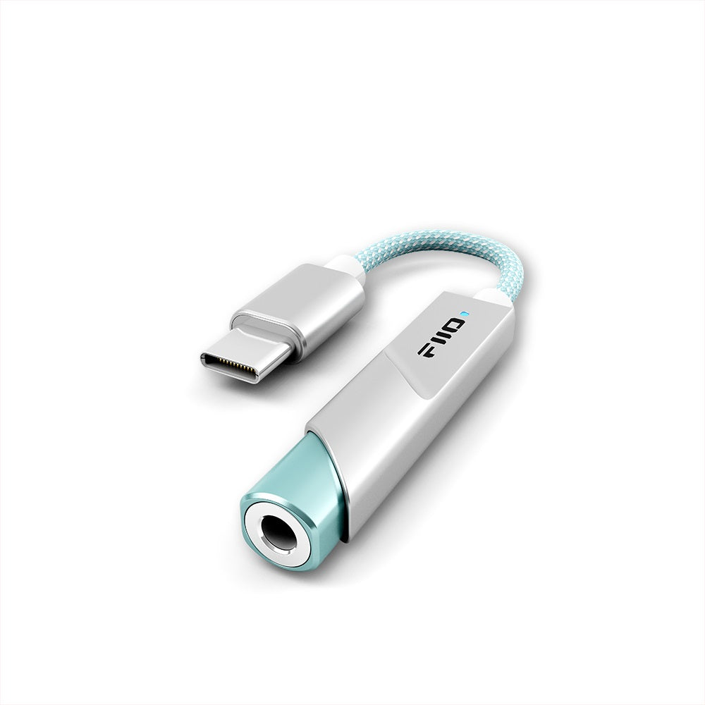 Fiio KA11 silver 3.5mm usb-c headphone adaptor