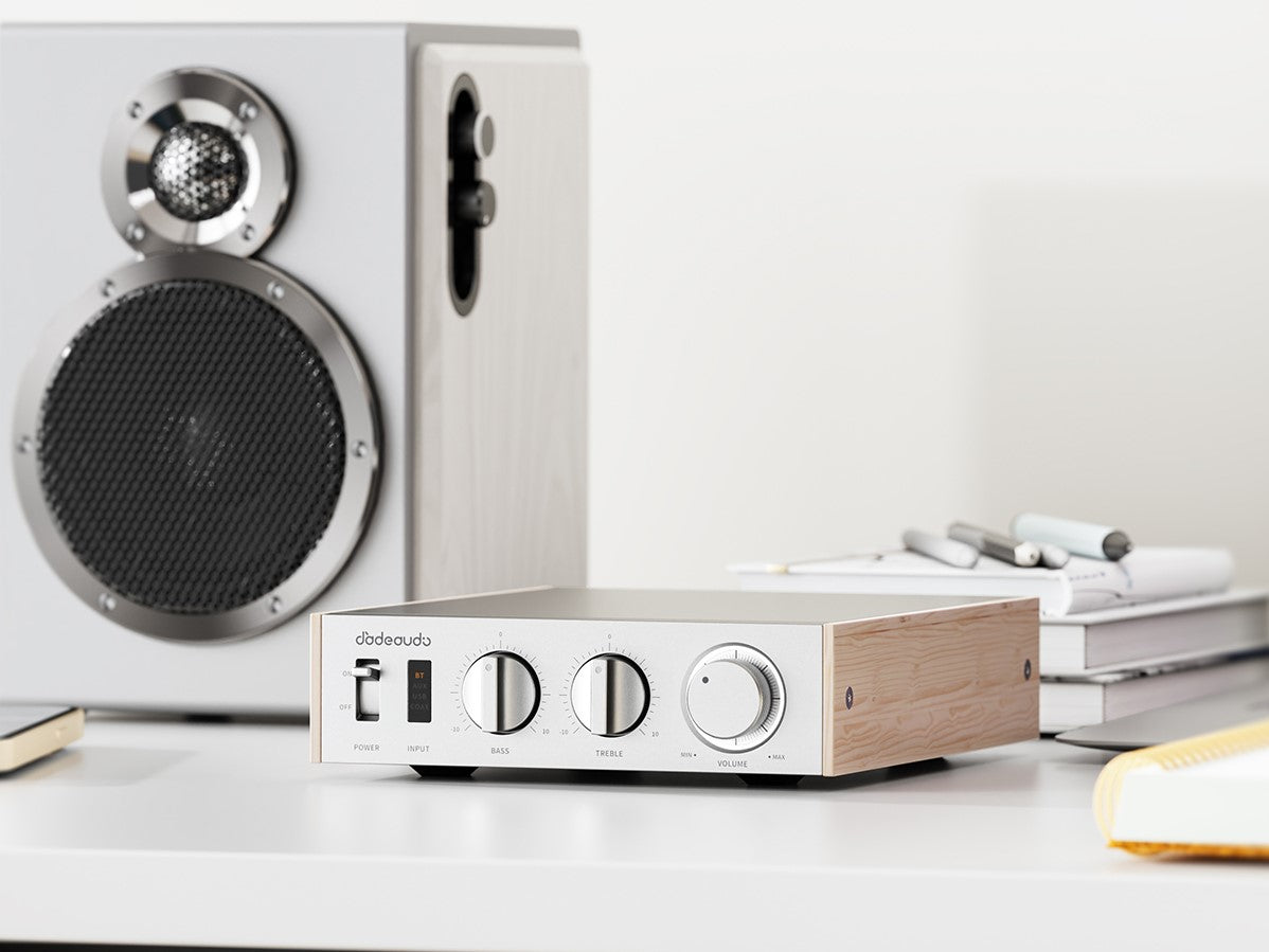 FIiO Jade Audio Level 1 speaker amp desktop compact size