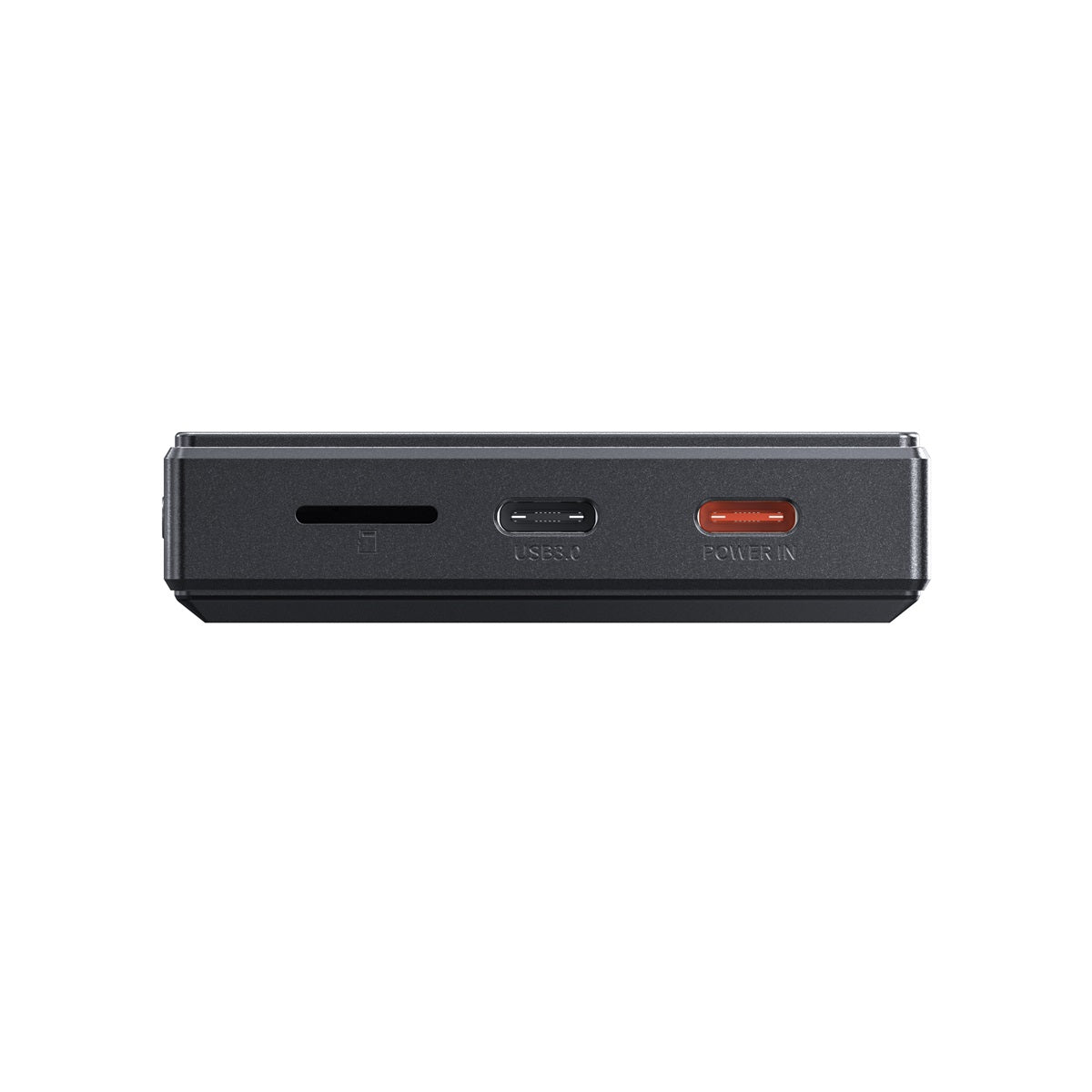 Fiio M21 bottom panel sd card and desktop power dual usb inputs