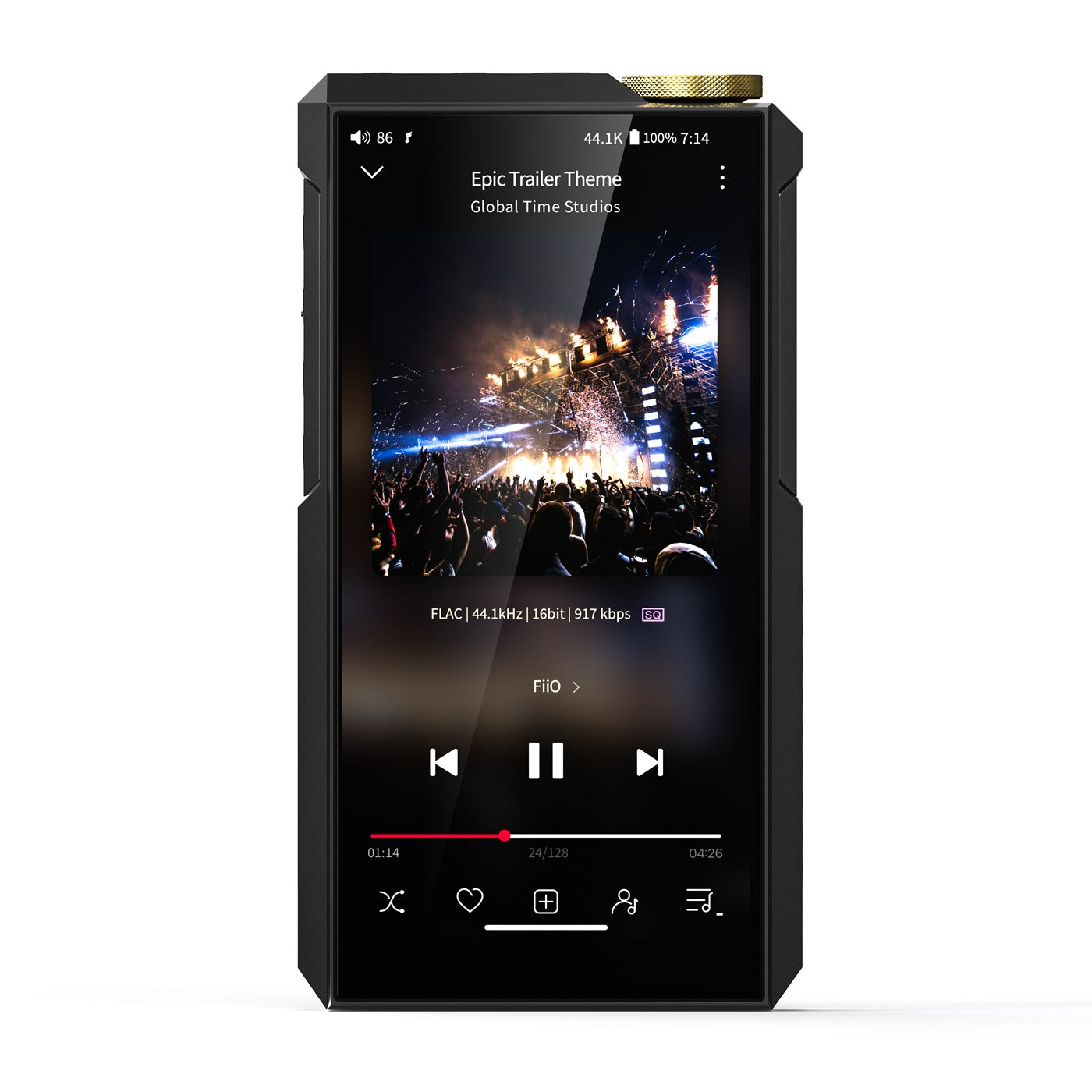 Fiio M27 aluminum front screen - Canada