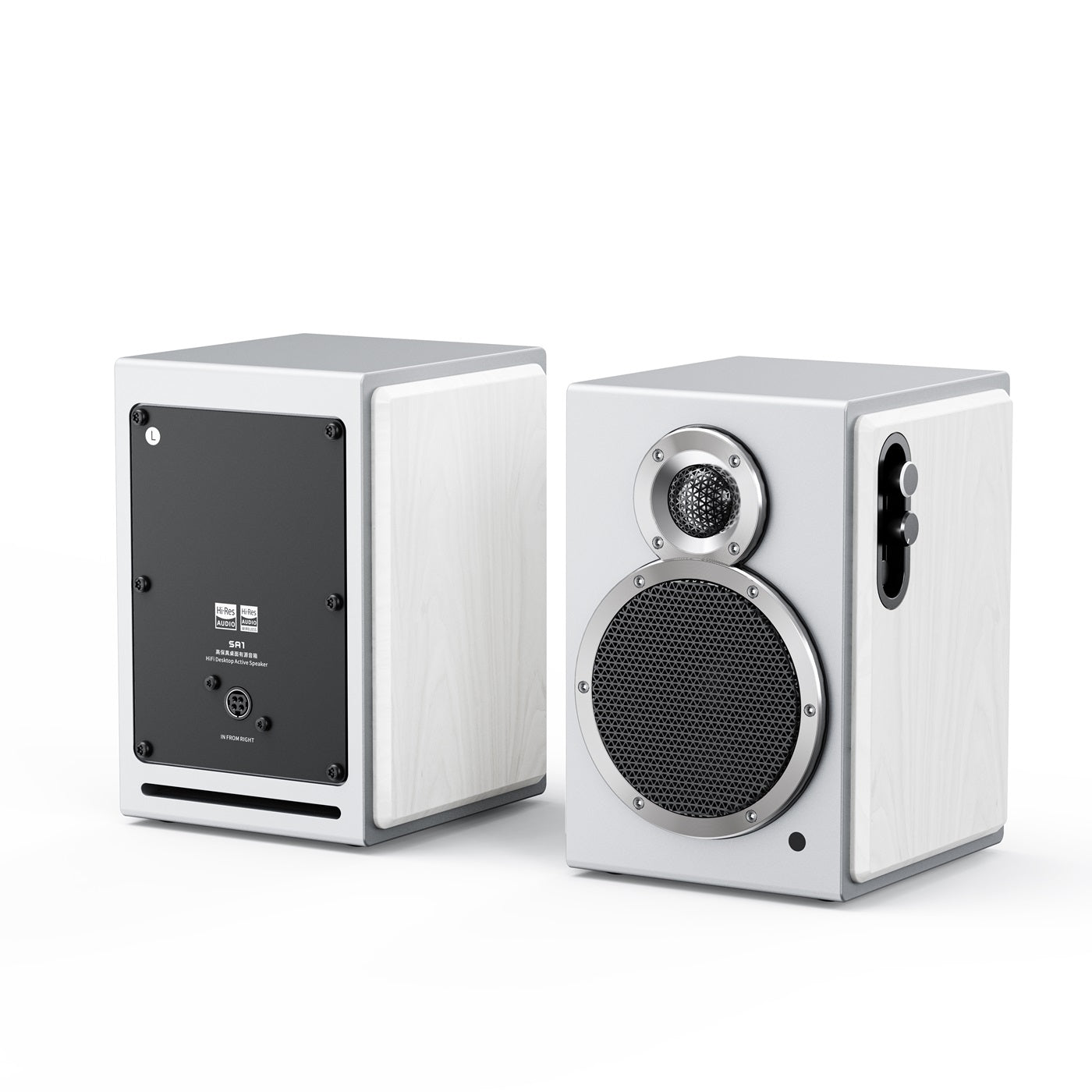 FiiO SA1 Powered Desktop Speakers with Bluetooth and Phono