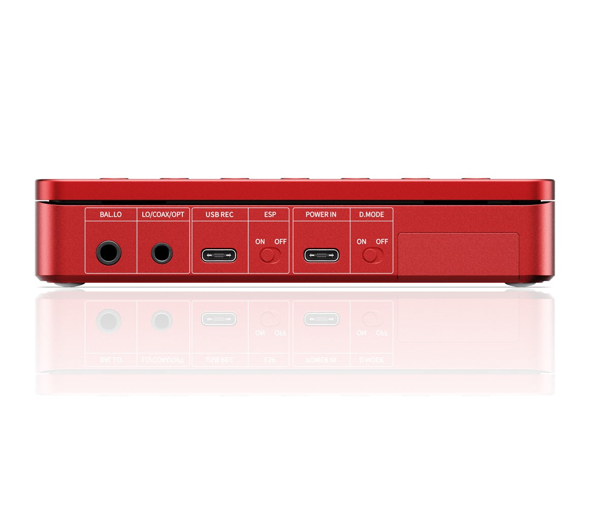 FiiO DM13 CD player rear connections