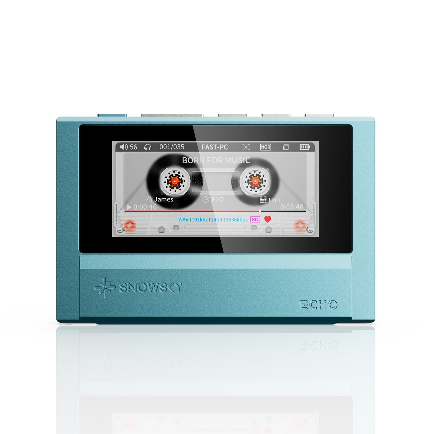 Fiio snowsky echo blue mp3 player