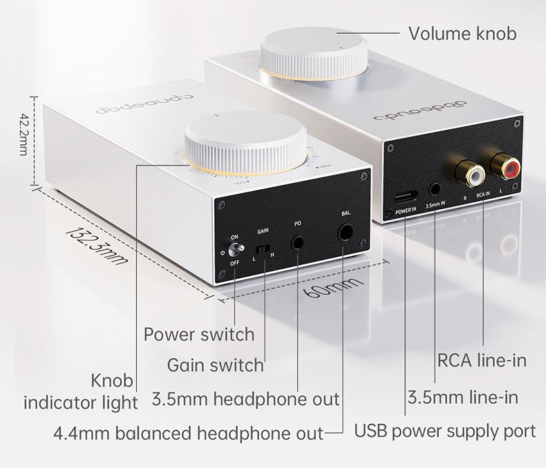 FiiO Gigas 1 controls