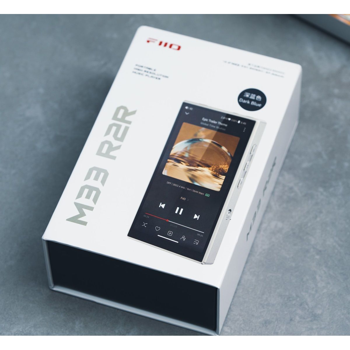 Fiio M33 box packaging