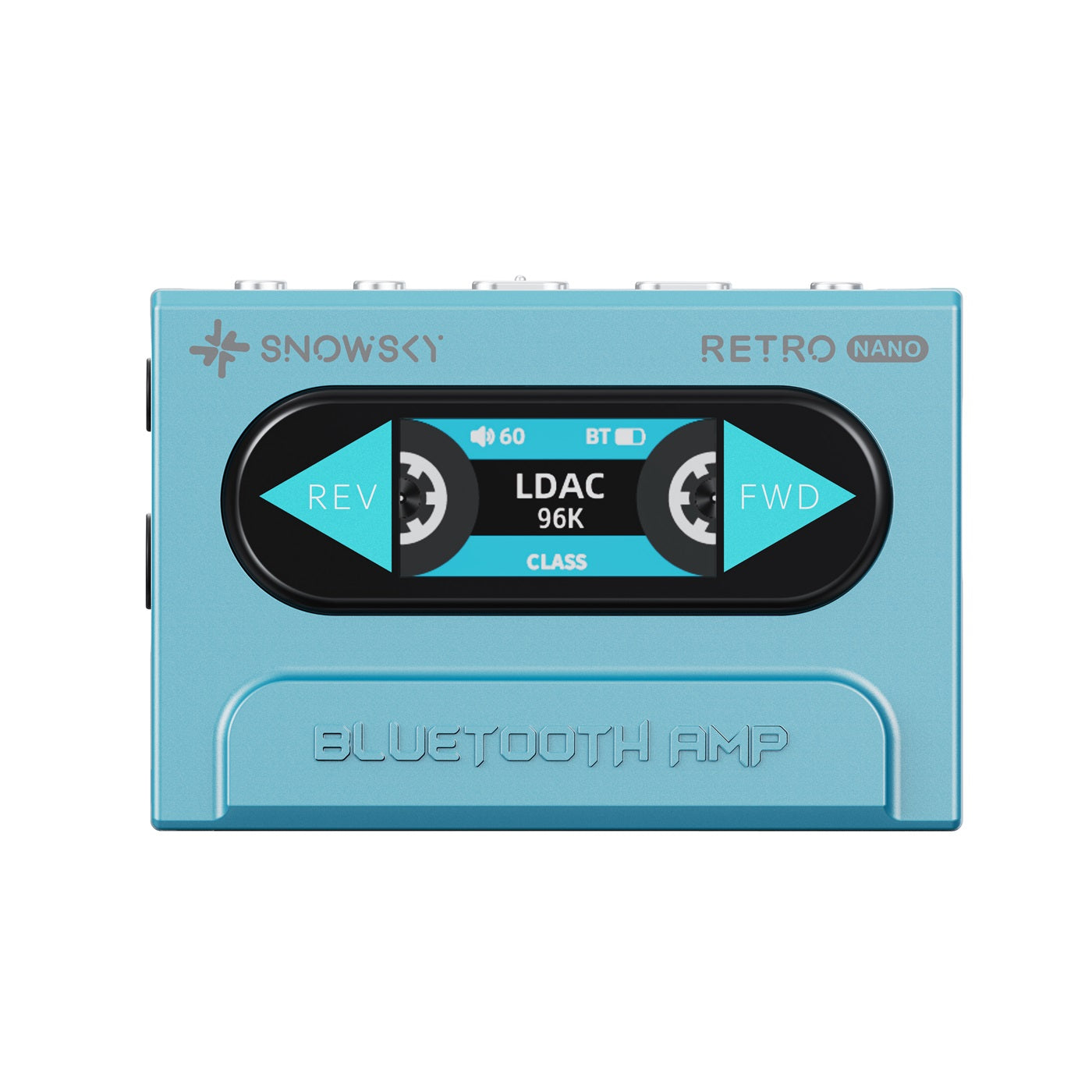 blue finish FiiO Retro Nano DAC