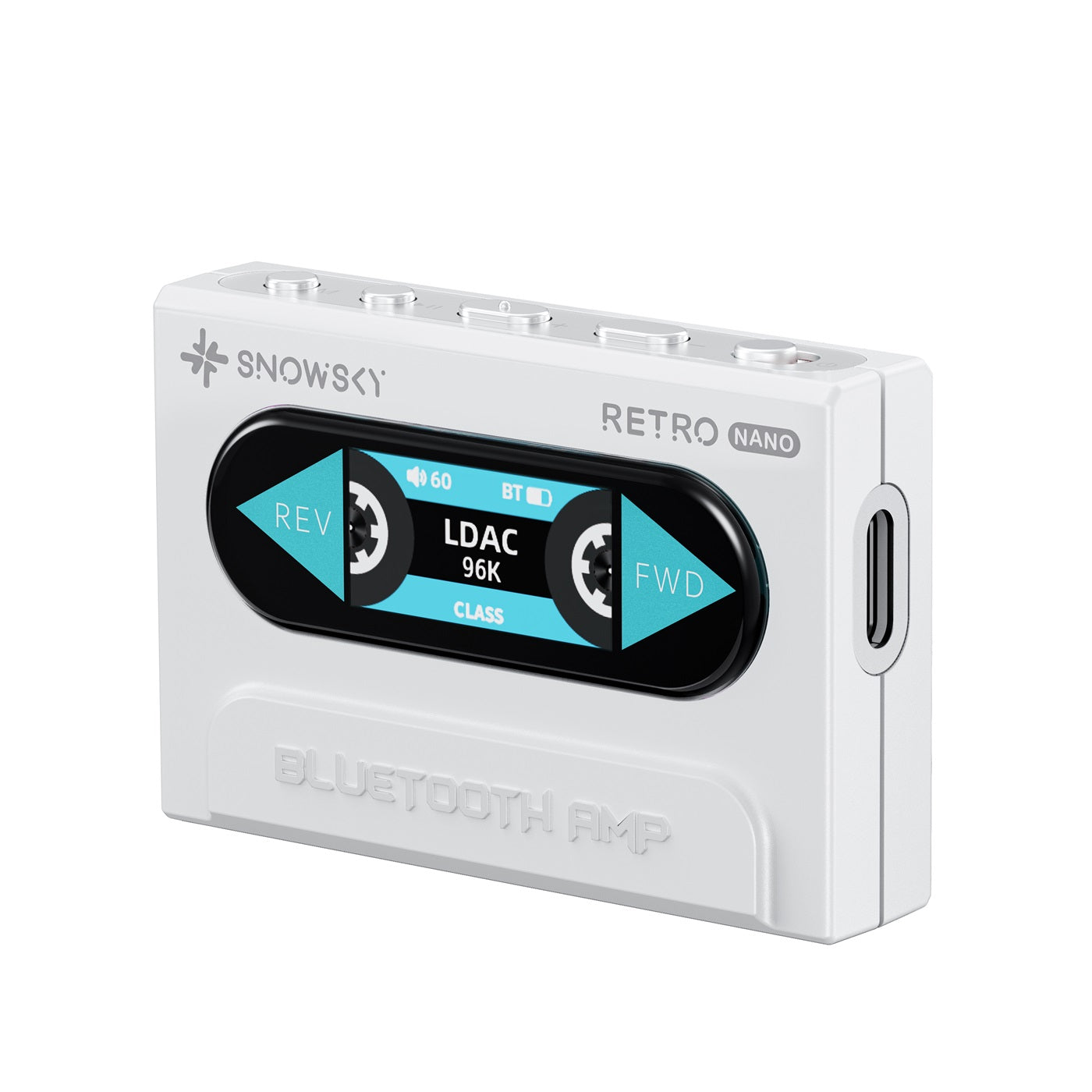FiiO Retro Nano portable DAC white finish