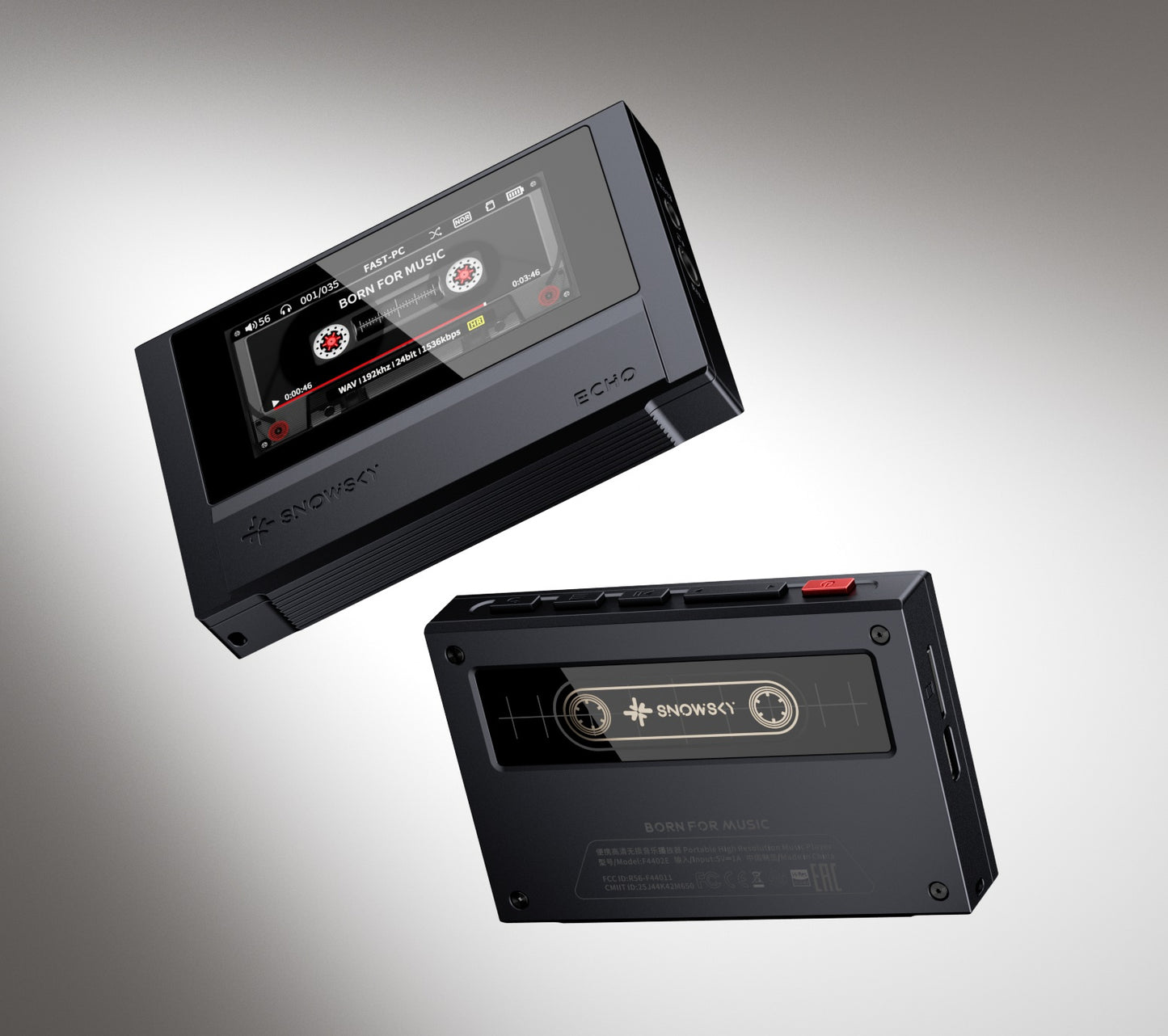 FiiO Snowsky Echo DAP, black finish