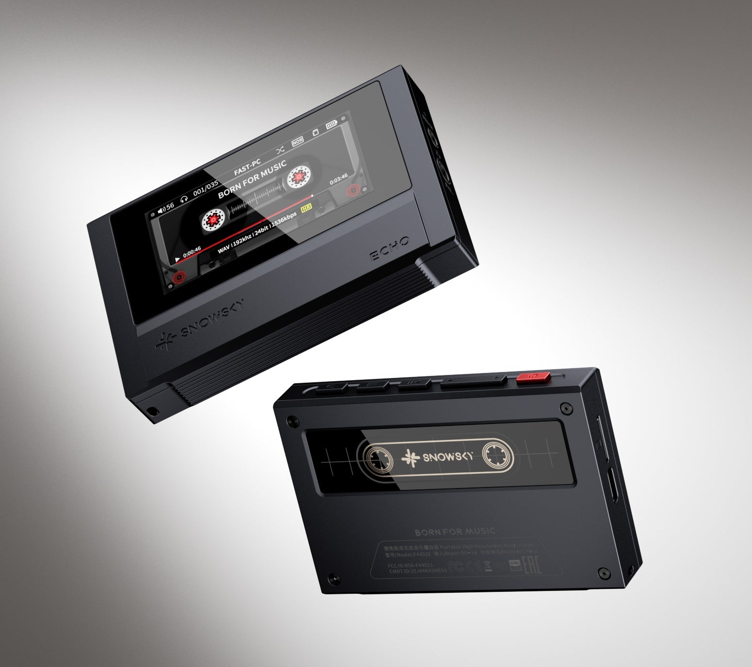 FiiO Snowsky Echo DAP, black finish