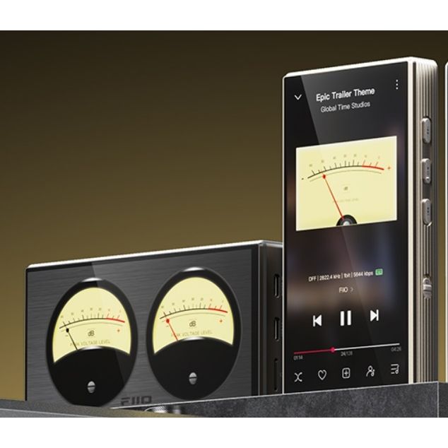 Fiio M33 R2R vu meter options for screen