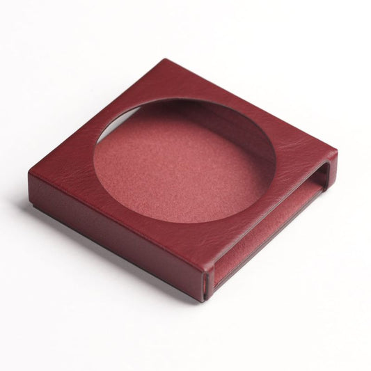 FiiO sk-disc red leather case