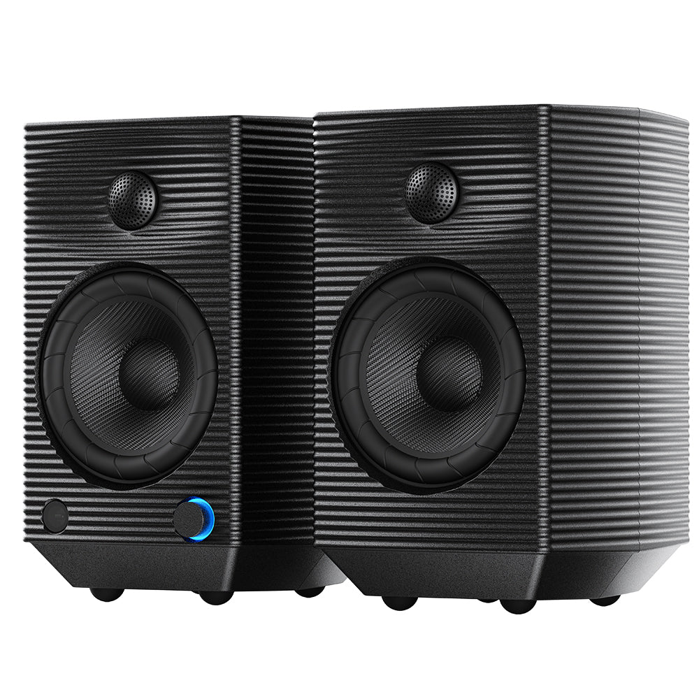 Black FiiO SP5 studio Monitor speakers Canada