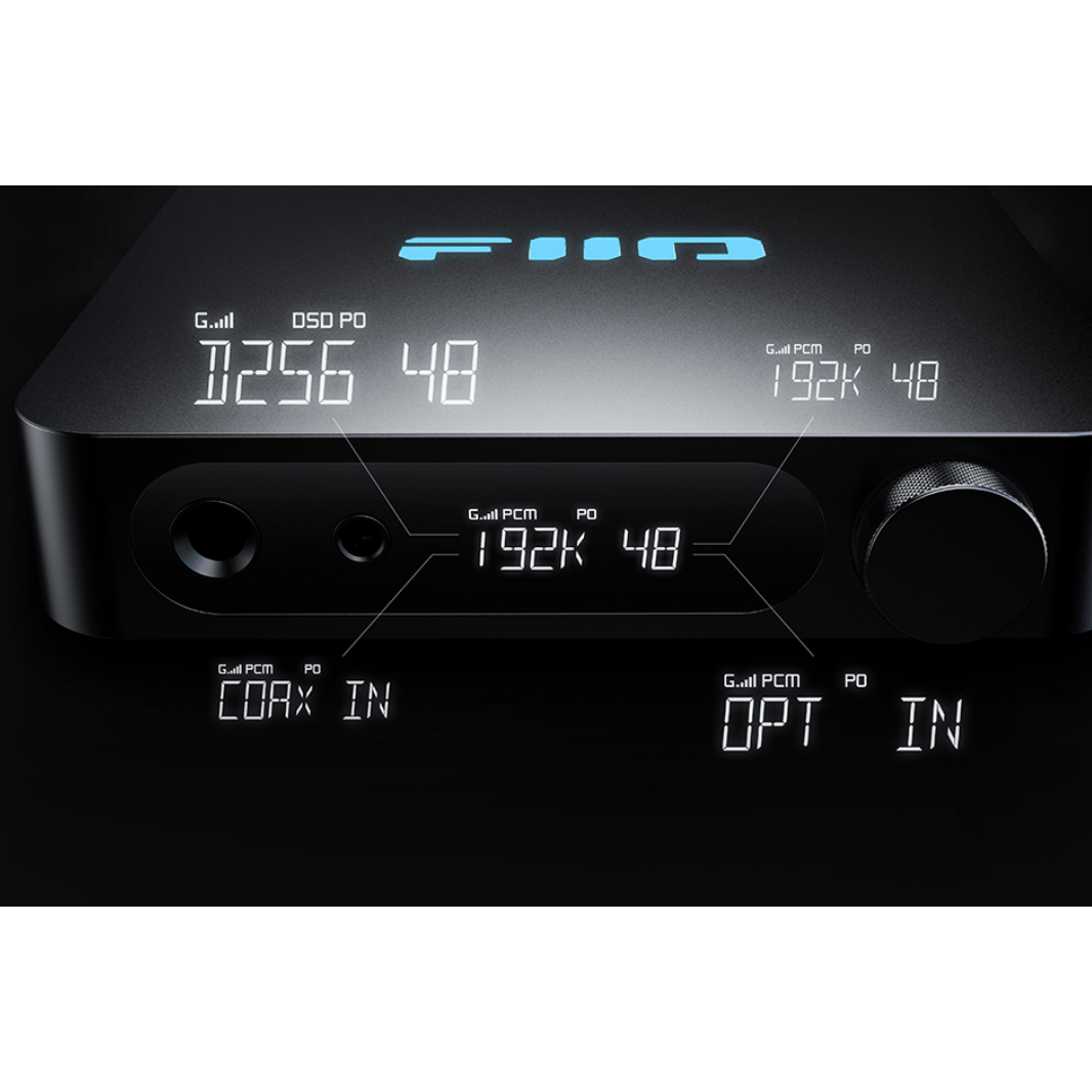 FiiO Dac FiiO K11 DAC bright white display