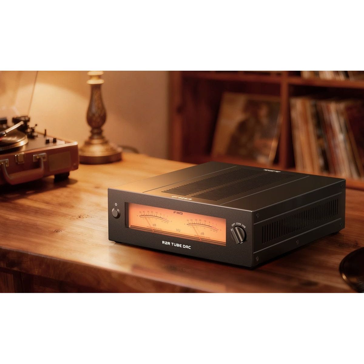 FiiO WARMER R2R DAC & Tube Buffer with Analog VU Meters | FiiO Canada ...