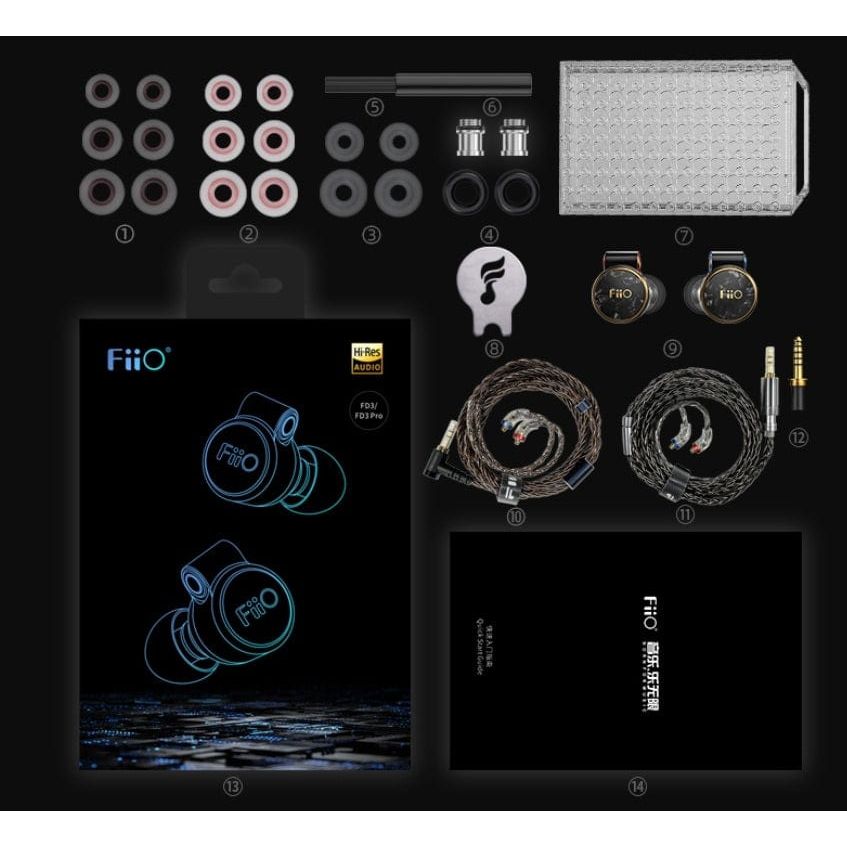 FiiO Earphones FiiO FD3 Pro OPEN BOX