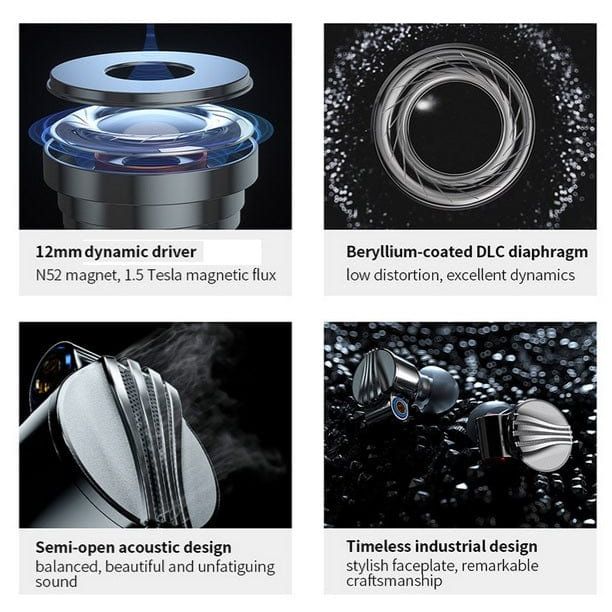 FiiO Earphones FiiO FD5 Dynamic Driver IEM