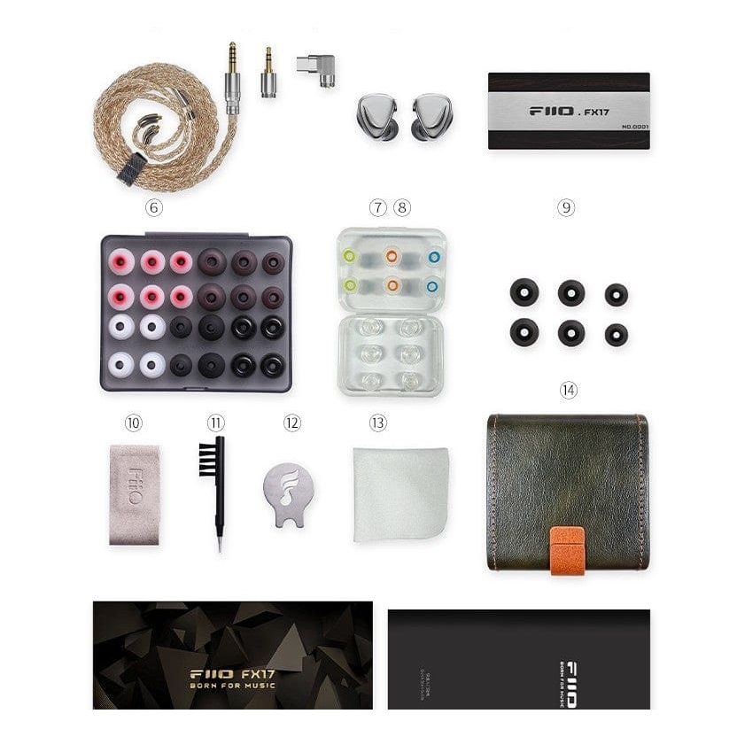 FiiO Earphones FiiO FX17 Flagship 13 Driver IEM