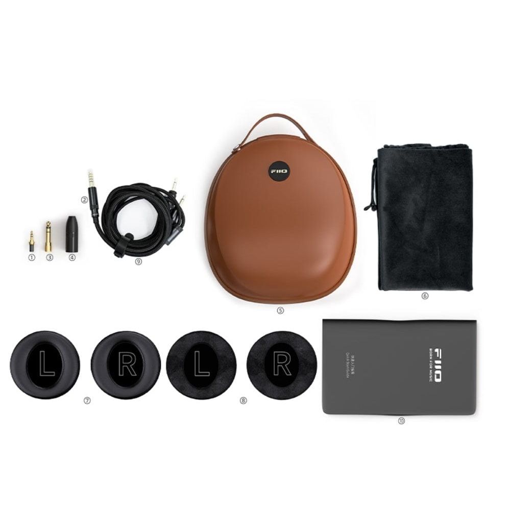 FiiO Headphone FiiO FT5 accessories and balanced cable