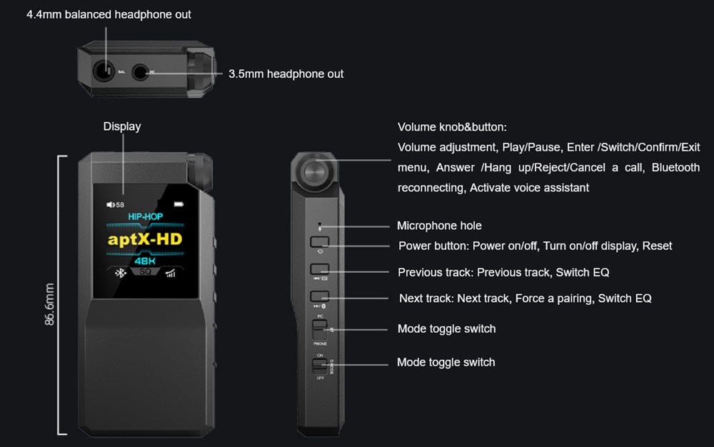 FiiO Portable DAC FiiO BTR17